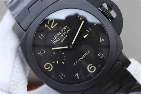 panerai 438 replica review|Panerai Tuttonero Ceramica GMT PAM438 from JTime : .